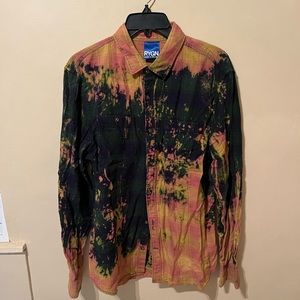Raygun RYGN bleached flannel size small